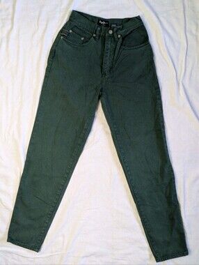 Women's Green Pepe Jeans London Size 26 NWT